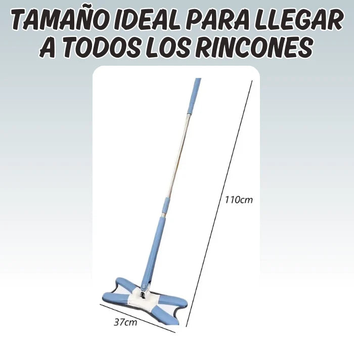 SUPER MOP - CON EXPRIMIDOR Y GIRO 360°