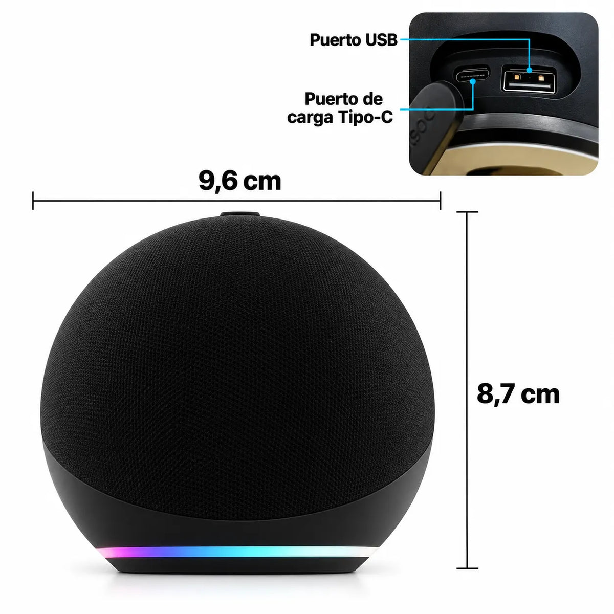 Alaxe - Sonido 360° y control por voz