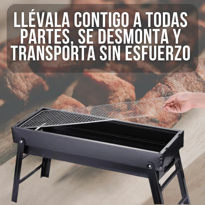 PARRILLA PLEGABLE A CARBON