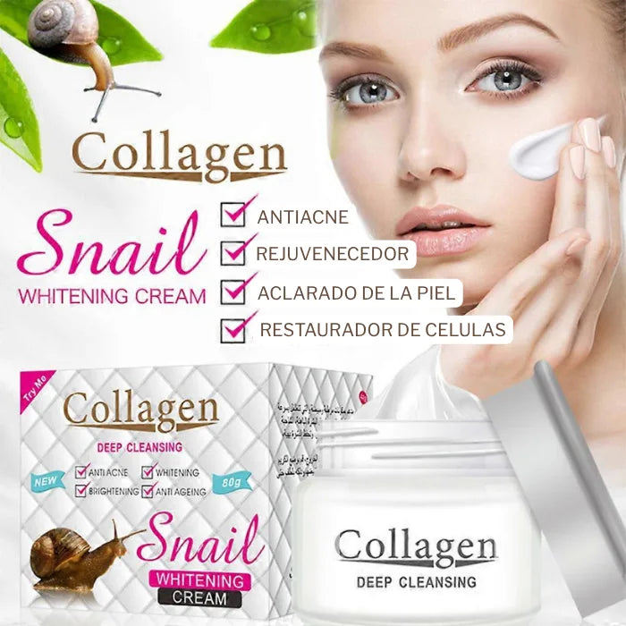CREMA FACIAL COLAGENO DE CARACOL