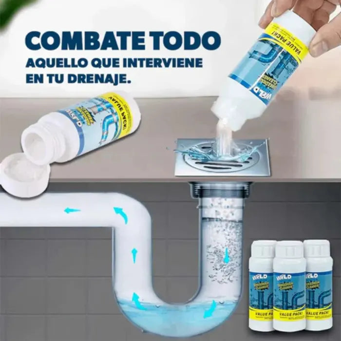 Wild Tornado™ – Destapador y Limpiador de Cañerías Profesional x3