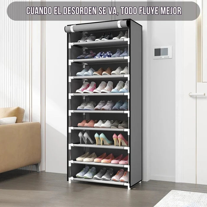 ORGANIZADOR DE ZAPATOS VERTICAL 9 NIVELES