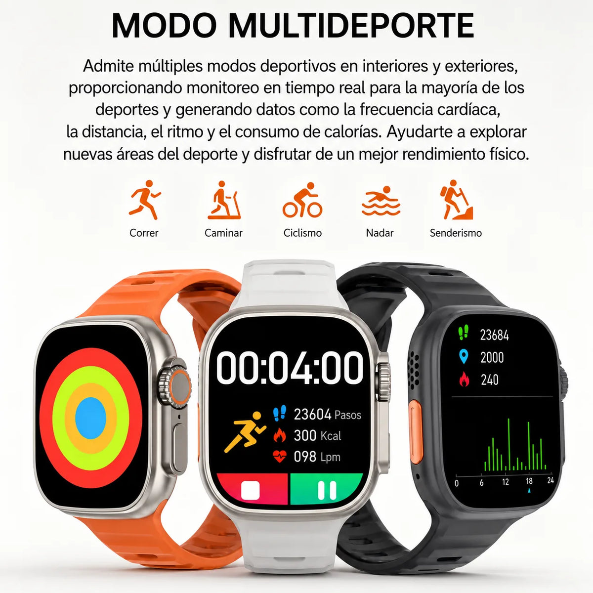 Smart Watch T900 Ultra 2™ - Mantente conectado sin sacar el celular de tu bolsillo.