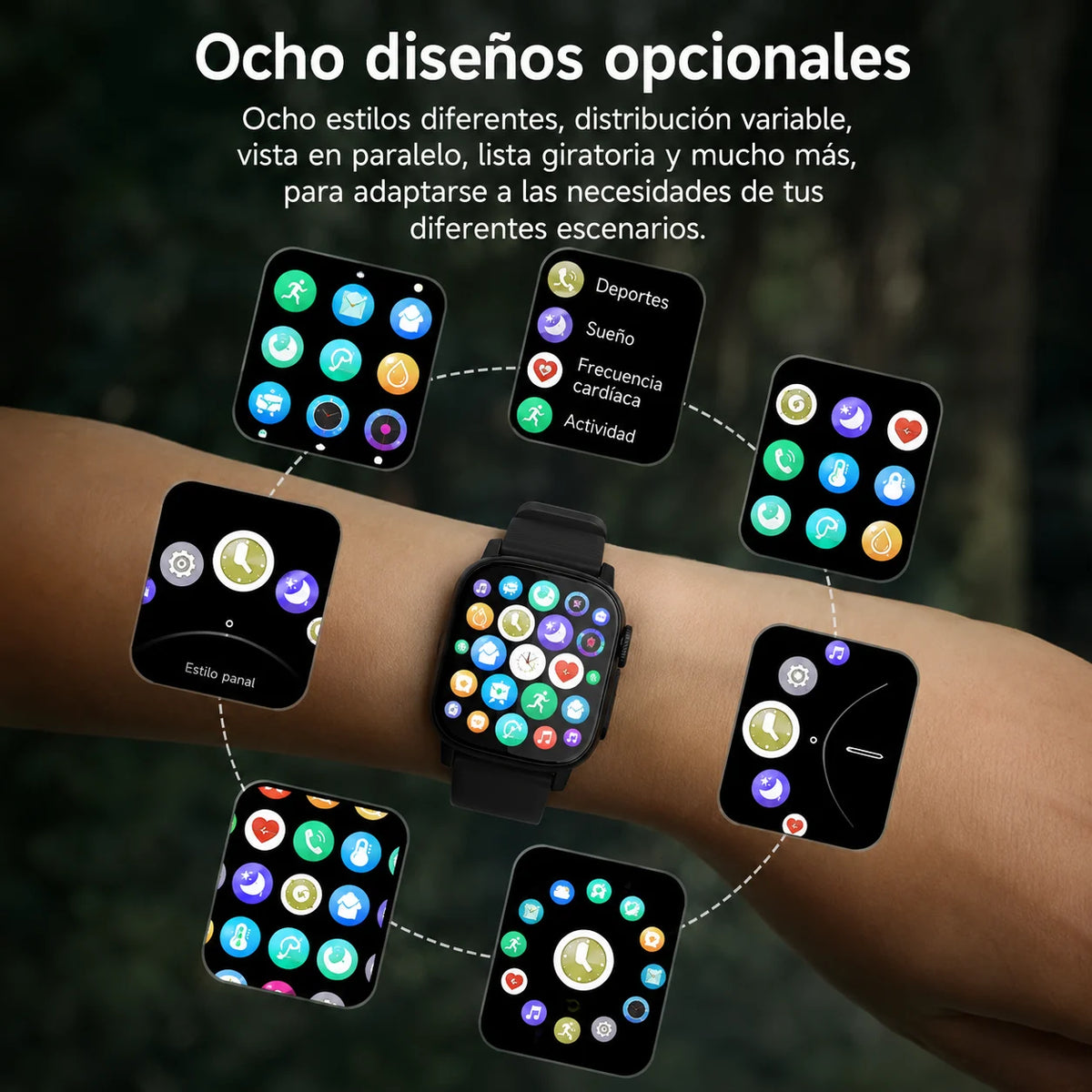Smart Watch T900 Ultra 2™ - Mantente conectado sin sacar el celular de tu bolsillo.