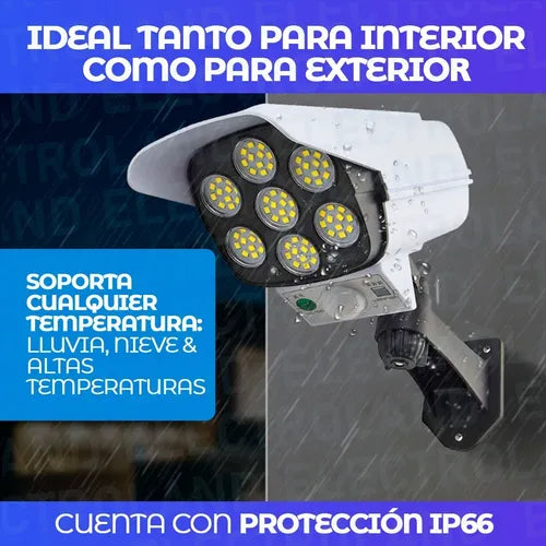 ProtecLight™ - Luz solar con sensor de movimiento que refuerza la seguridad exterior