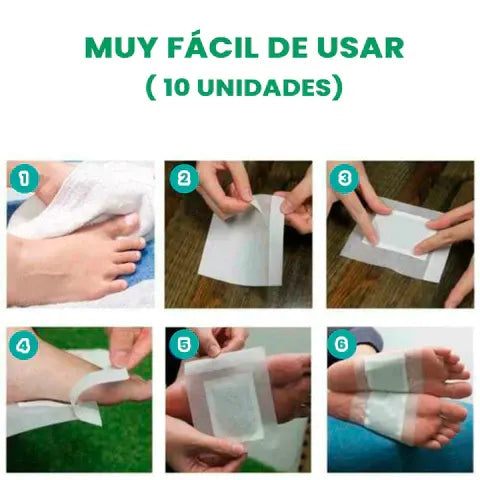 PACK PARCHES KINOKI