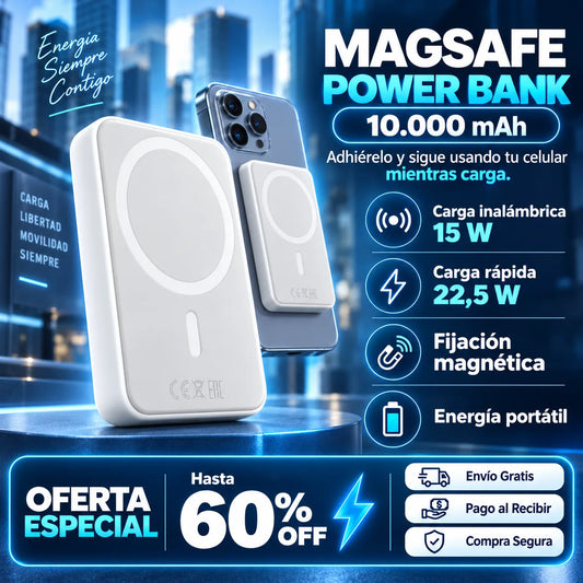 MagSafe Power Bank Inalámbrico 10.000 mAh